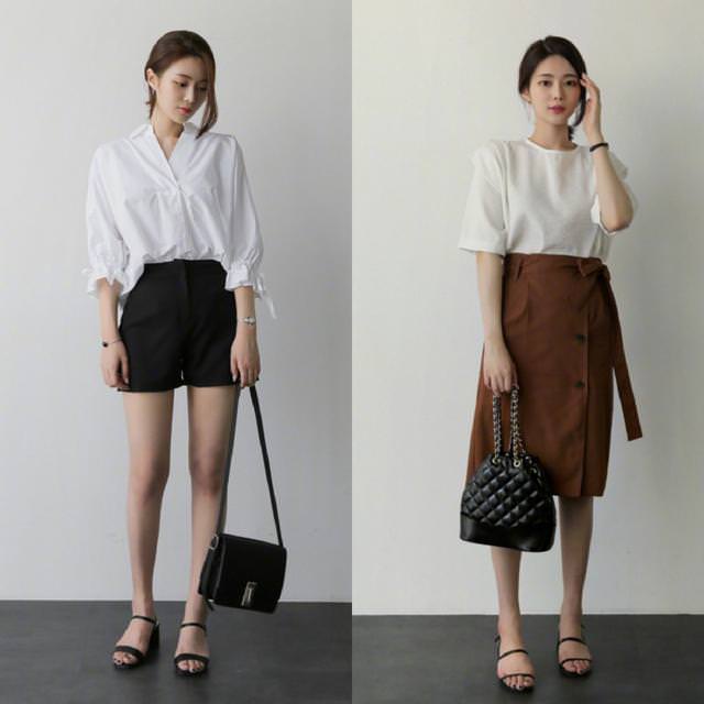 上班穿着的照片