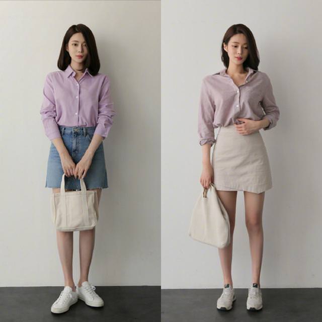 上班穿着的照片