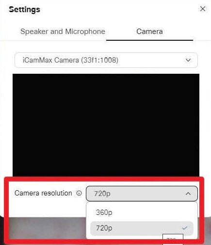 调整webex的直播会议为高画质