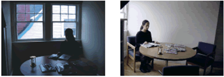 避免影像中出现过亮的区域。通过调整摄影机的位置尽量避免背光